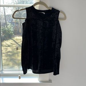Black Velvet Top
